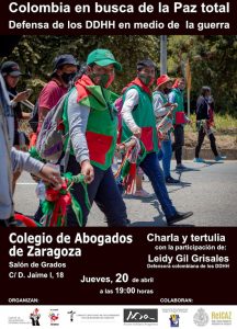 CHARLA-TERTULIA: “COLOMBIA EN BUSCA DE LA PAZ TOTAL”