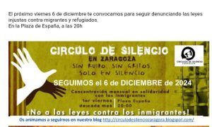 CÍRCULO DE SILENCIO