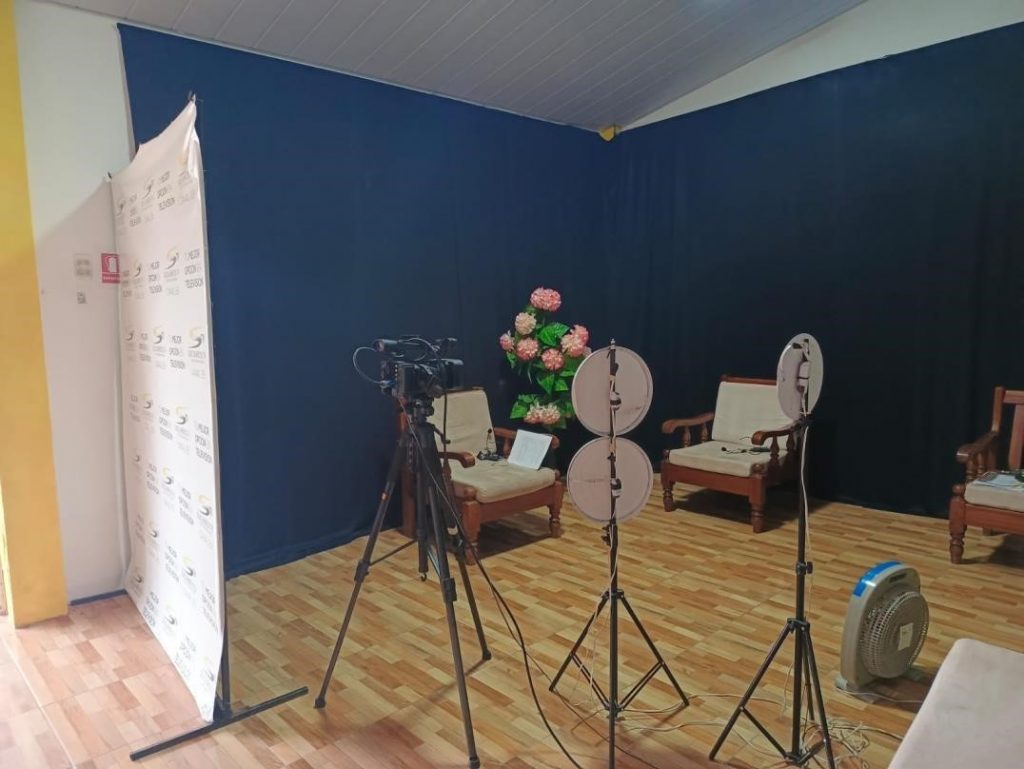 Equipo informático-Sucumbíos TV-Ecuador