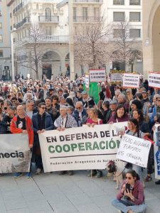 IMÁGENES DE LA MANIFESTACIÓN DEL 22 DE MARZO EN ZARAGOZA