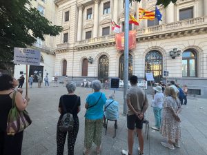 CRÓNICA DEL CÍRCULO DE SILENCIO DE JULIO